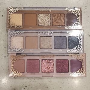BRAND NEW Colourpop 5 Pan Palettes